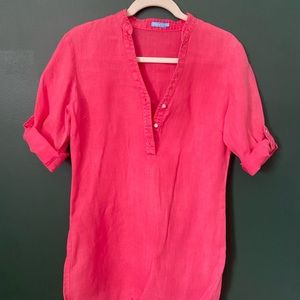 Linen J McLaughlin tunic size small